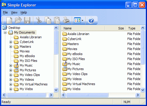 Shell explorer